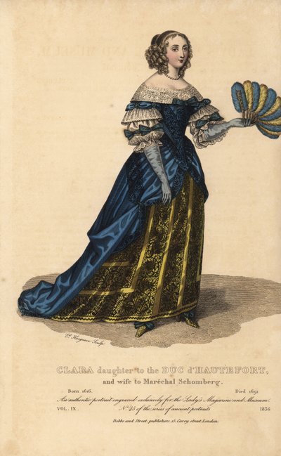 Clara de Hautefort, Tochter des Duc d